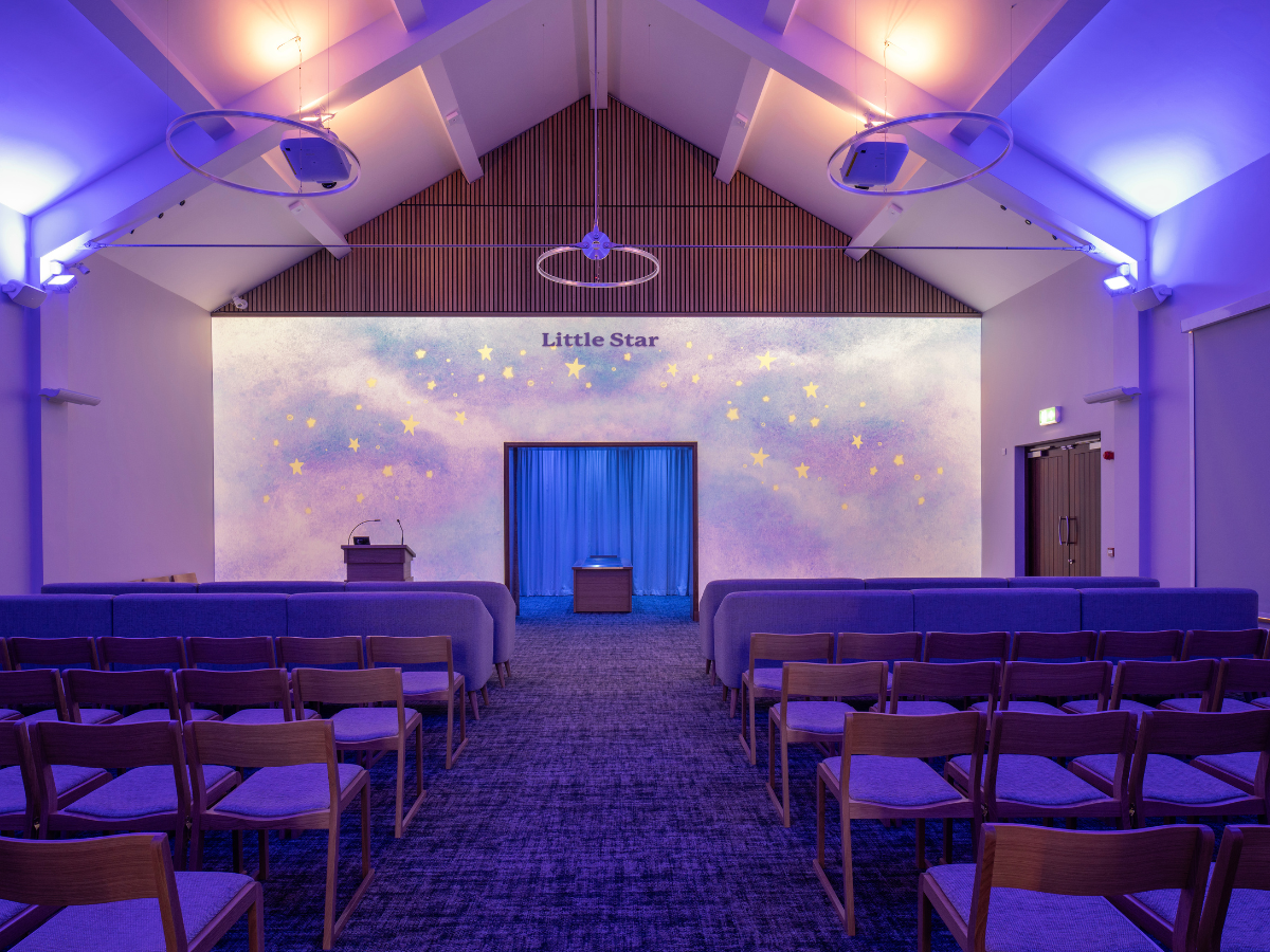 ELO - East Lothian Crematorium Supervenue wall 2