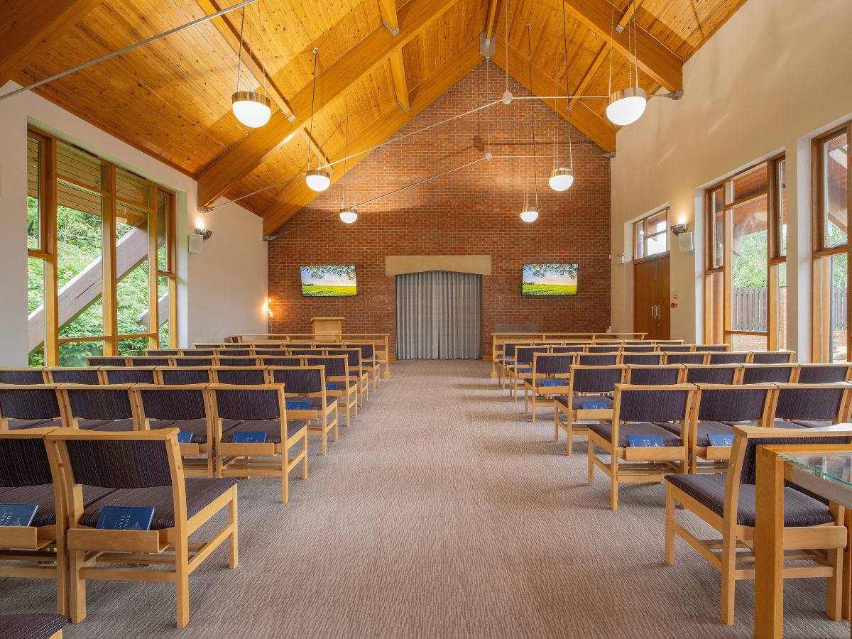 HWB - Howe Bridge Crematorium - Interior 1