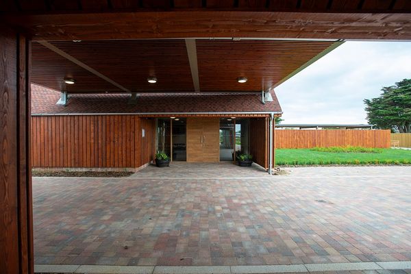 Arun Crematorium Covered Walkway