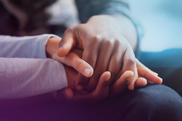 Hands held