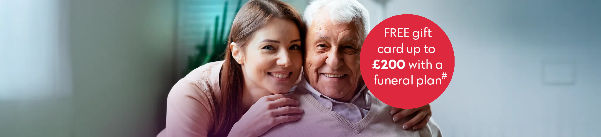 Man With Granddaughter Mobile Banner
