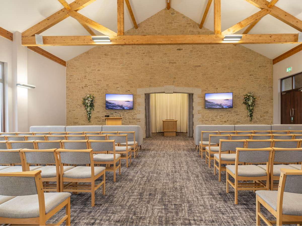 TDR - Treswithian Downs Crematorium Nov 25- Interior 1