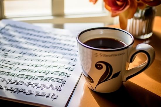 Funeral Sheet Music On Coffee Table