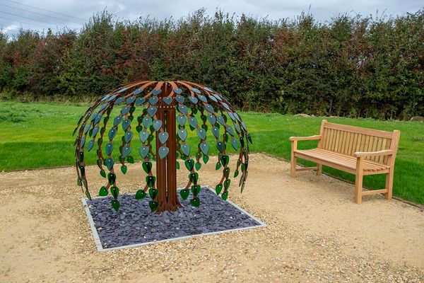 Arun Crematorium Grounds With Remembrance Tree