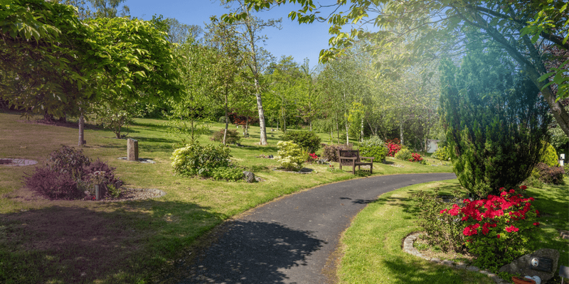 ABW - Aberystwyth Crematorium DC gardens
