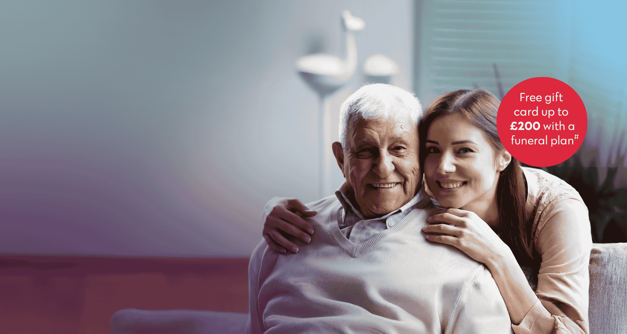 Man With Granddaughter Desktop Banner