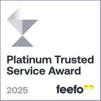 Feefo Platinium Trusted Service Award