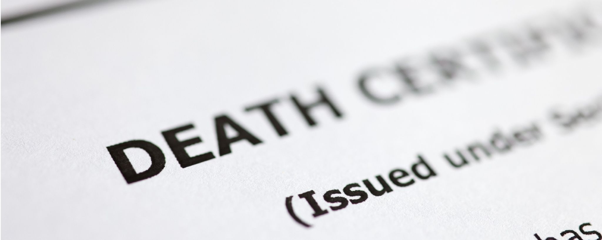 How to obtain a death certificate in the UK