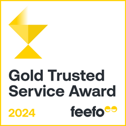 Feefo Gold trust service award 2023