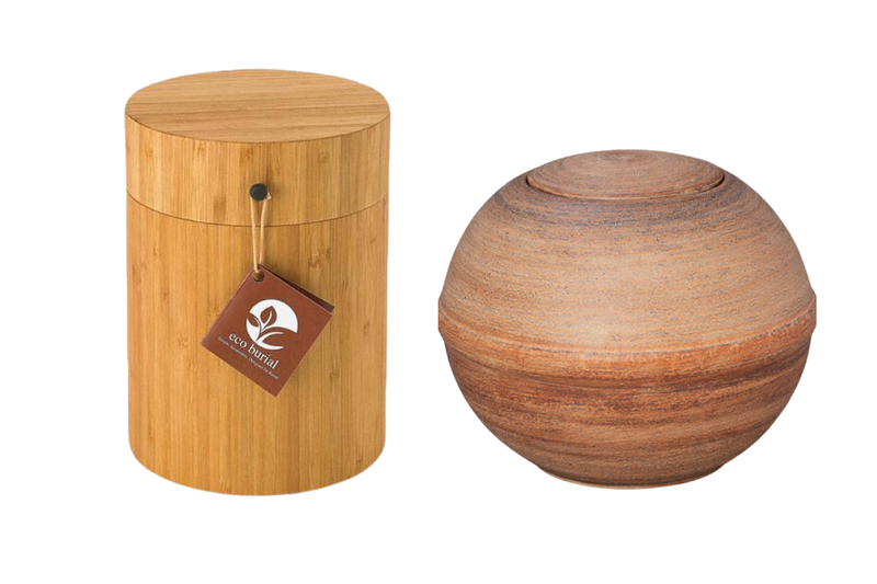 Bio urns and Bamboo urns (2)