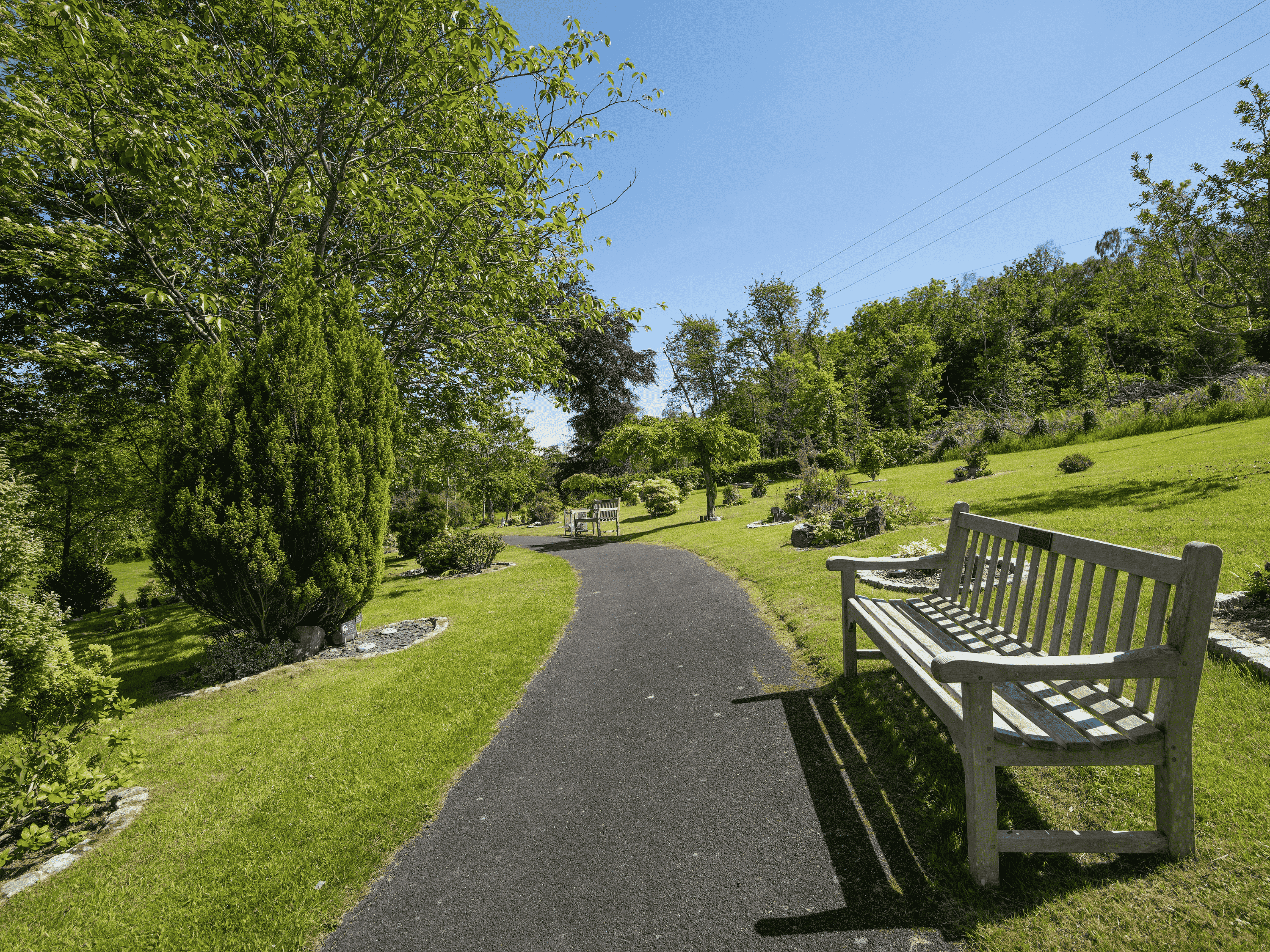 ABW - Aberystwyth Crematorium gardens 