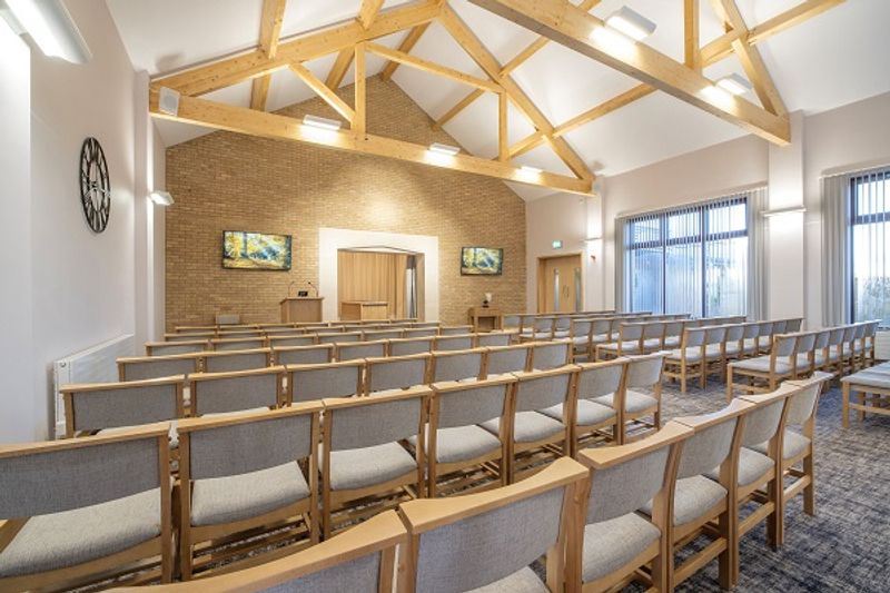 Herne Bay Crematorium Chapel Window View