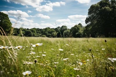 Daisies In A Field